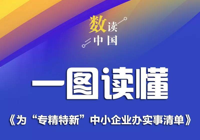 一圖讀懂《為“專精特新”中小企業(yè)辦實事清單》